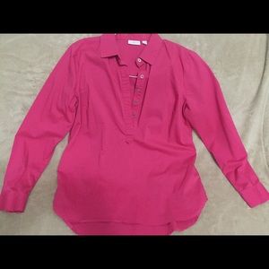 New York & Co Hot Pink Top